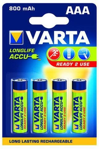 Varta AAA įkraunamos baterijos pakuotė