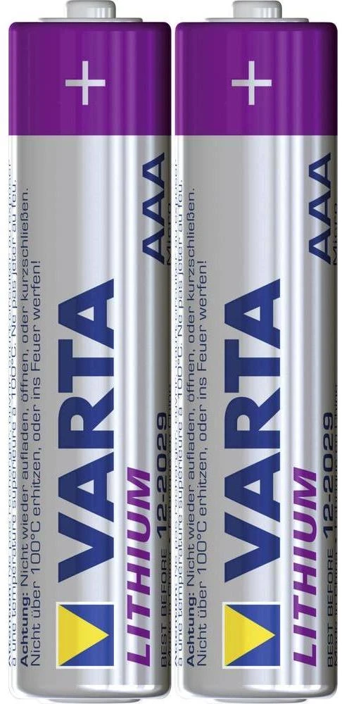 Varta Ultra Lithium AAA elementas, 2 vnt.
