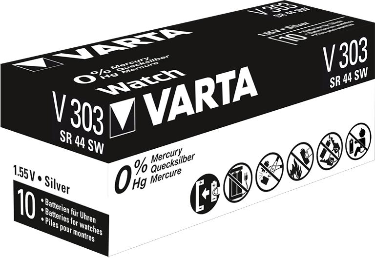 Varta Watch Baterija SR44 laikrodžiams 160mAh 1 vnt.