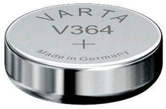 VARTA sidabrinis battery V364 (Type SR60) 1 pcs