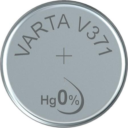 Baterija - Varta V371 Sidabro Oksidas 1.55V 9.5mm x 2.6mm 0.3g