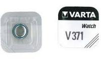 Baterija - Varta V371 Sidabro Oksidas 1.55V 9.5mm x 2.6mm 0.3g