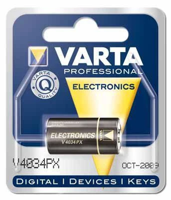 Varta V4034PX baterija pakuotėje
