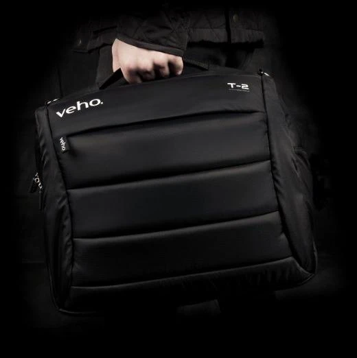 Veho HYBRID SUPER PADDED BAG WITH RUCKSACK / BACKPACK OPTION FOR LAPTOP / NOTEBOOK