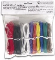 Velleman K/MOW - PVC vielos/laido komplektas - 10 spalvų - 60m