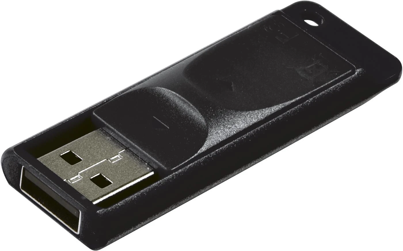 USB laikmena "verbatim" usb atmintinė, usb 2.0, 64 gb, slankiklis, juoda, 98698, usb a, su teleskopine jungtimi