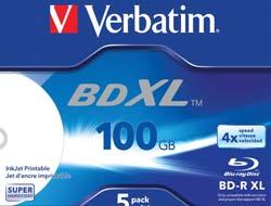 Verbatim 43789 neįrašytas „Blu-Ray“ diskas BD-R 100 GB 5 vnt