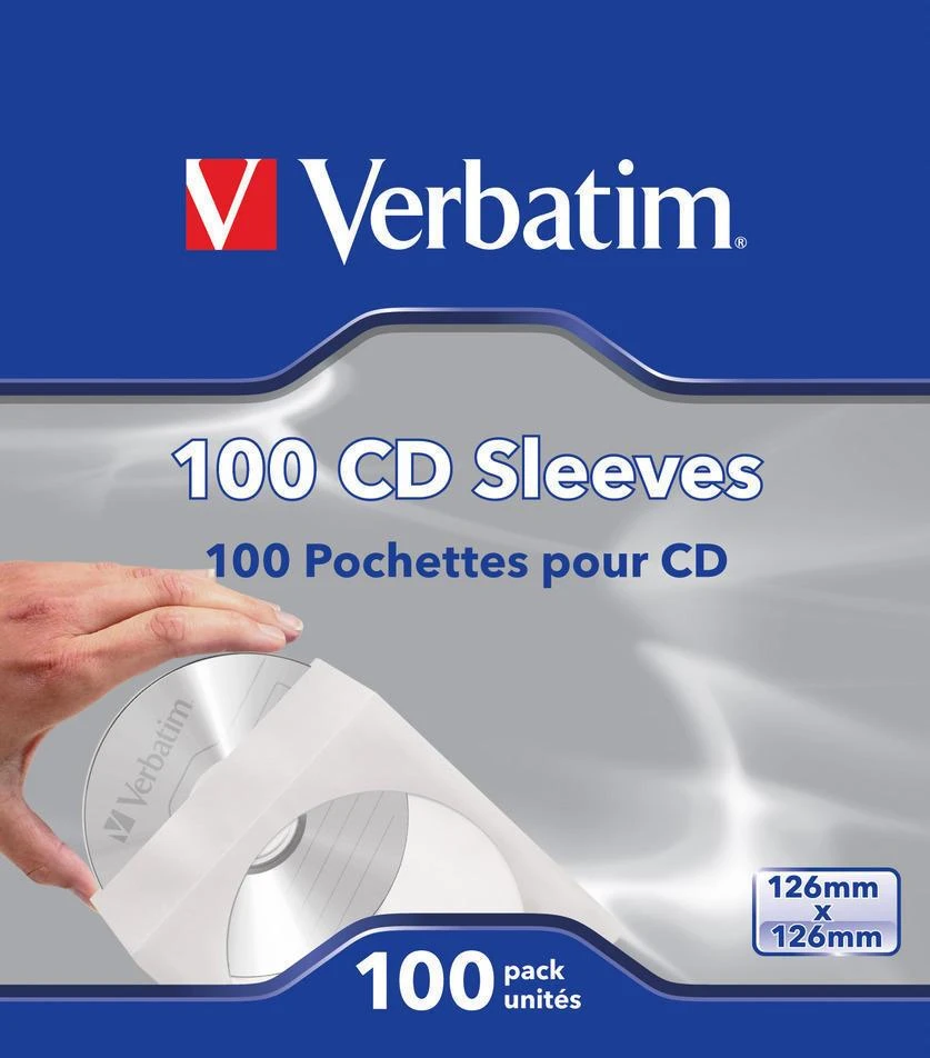 Verbatim 49976 optinio disko dėklas 100 diskai