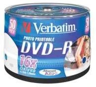 VERBATIM DVD-R DLP 4.7 GB SPINDLE 16X
