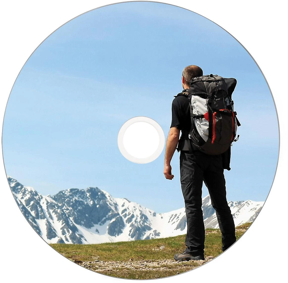 Verbatim spausdinamas DVD diskas - su atspausdintu vaizdu