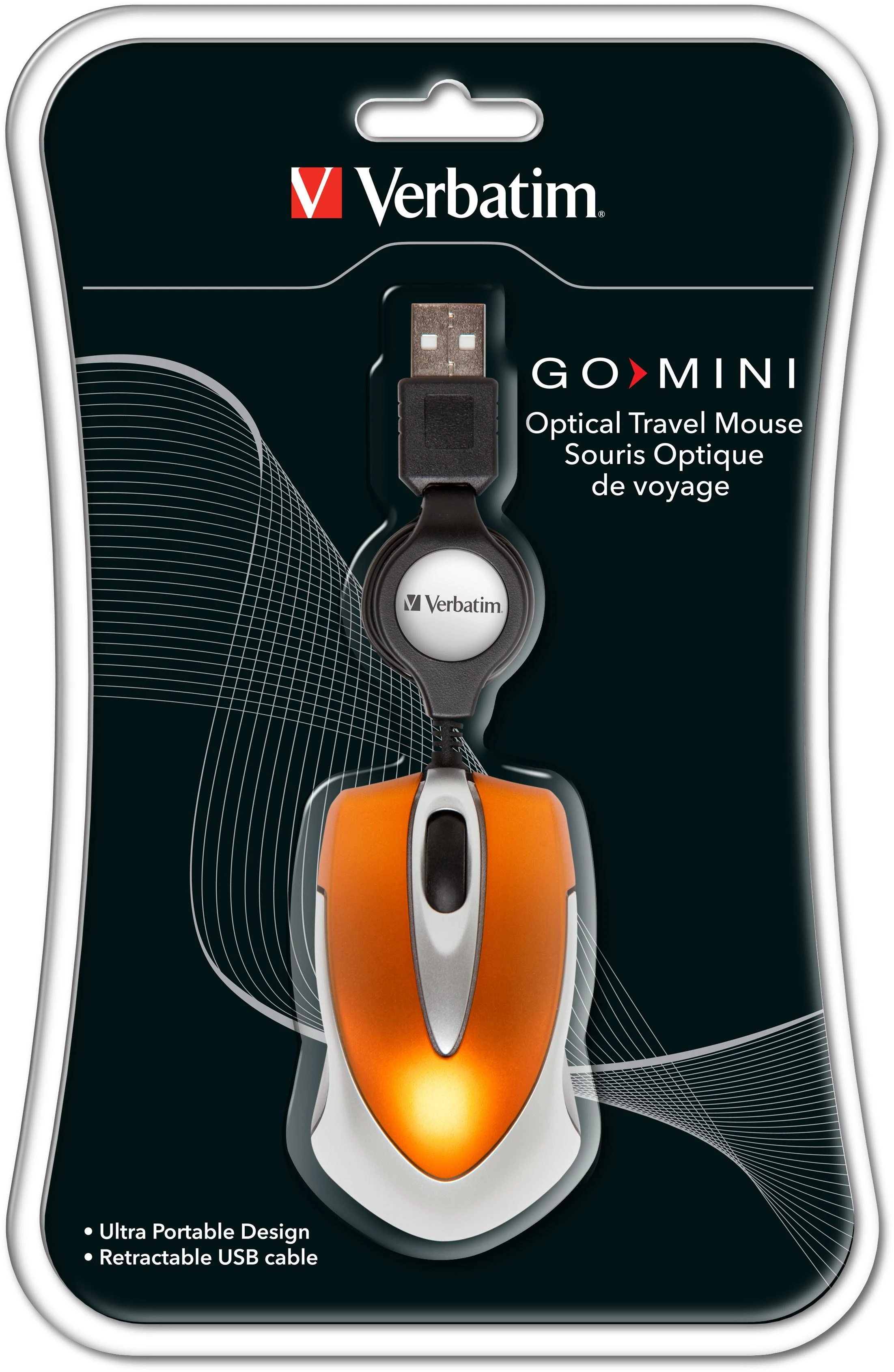Verbatim Go Mini kompiuterinė pelė USB A tipo Optinis 1000 DPI