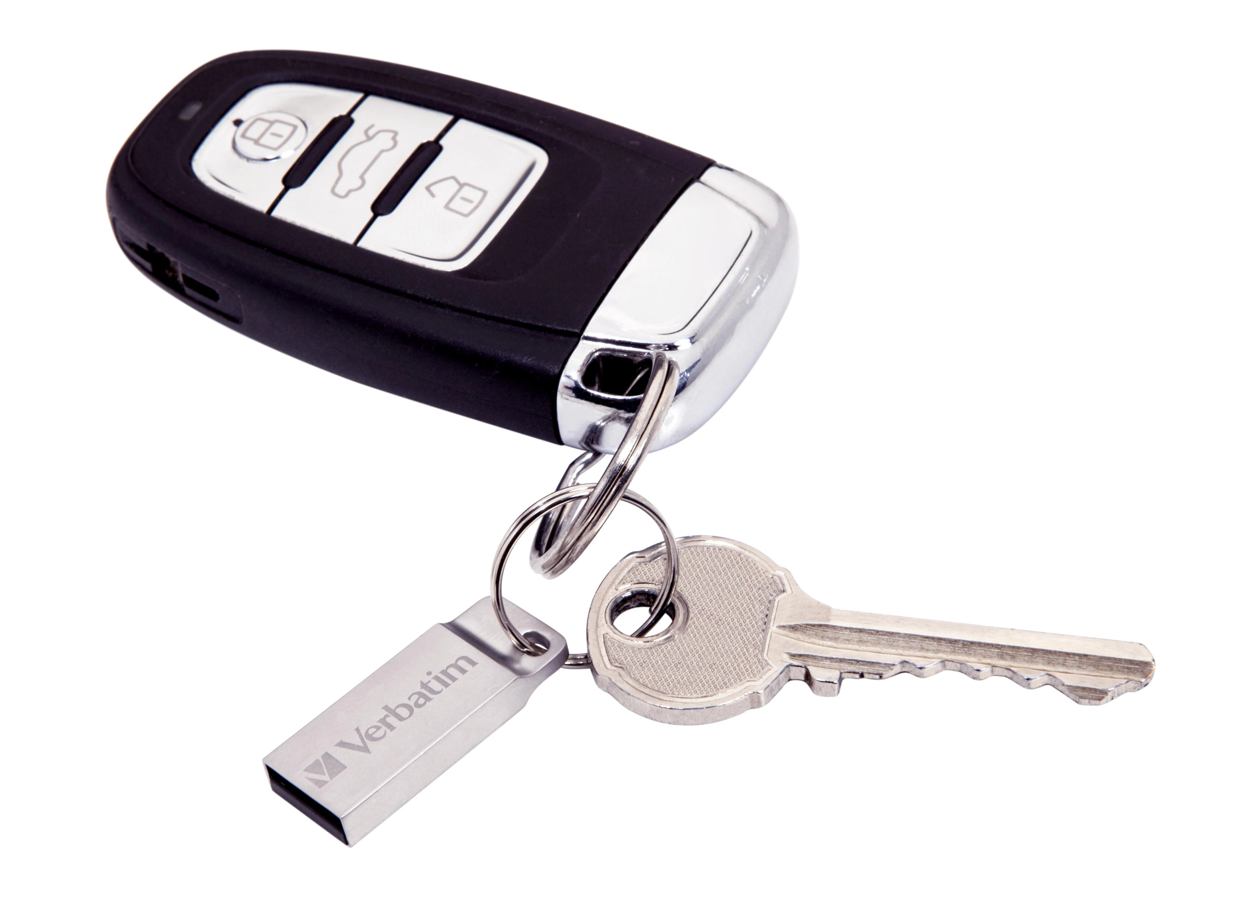 Verbatim Pendrive 16GB USB-A 2.0 Metal Executive sidabro spalvos 98748