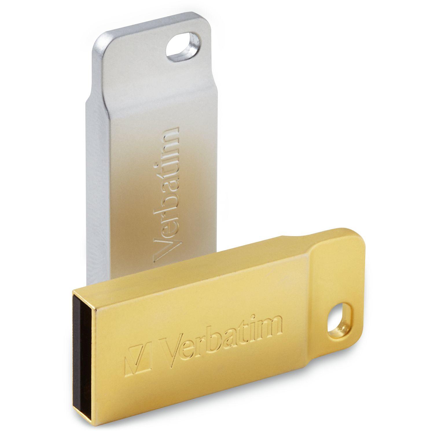 Verbatim Pendrive 64GB USB-A 2.0 Metal Executive sidabro spalvos 98750