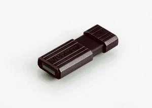 Verbatim PinStripe USB atmintukas 64 GB USB A tipo 2.0 Juoda