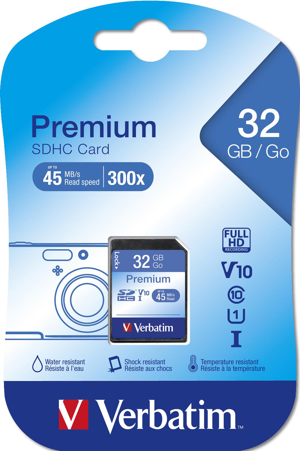 SDHC atminties kortelė Verbatim 32GB / V43963