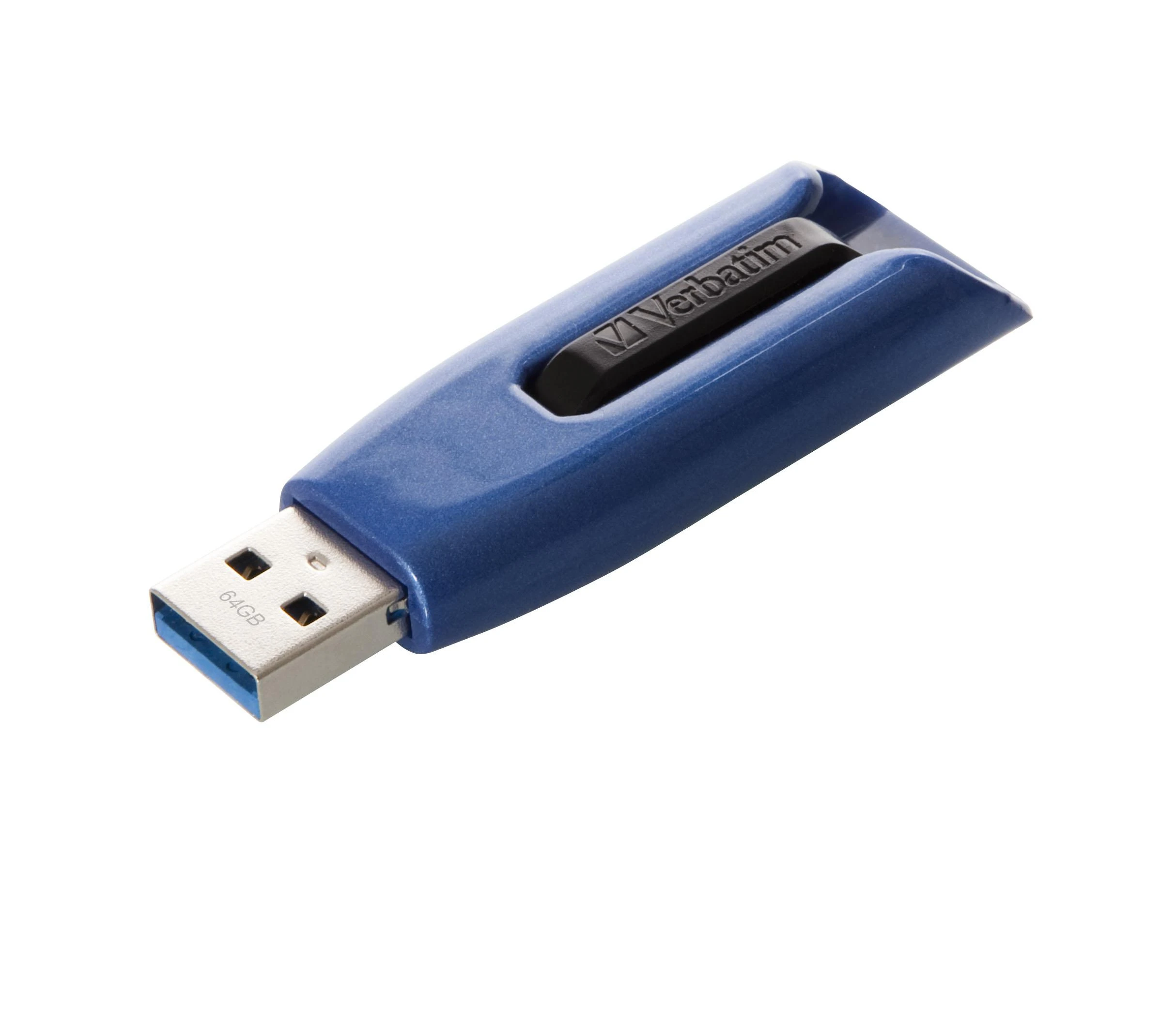 Verbatim Pendrive 64GB USB-A 3.2 V3 MAX mėlynos spalvos 49807