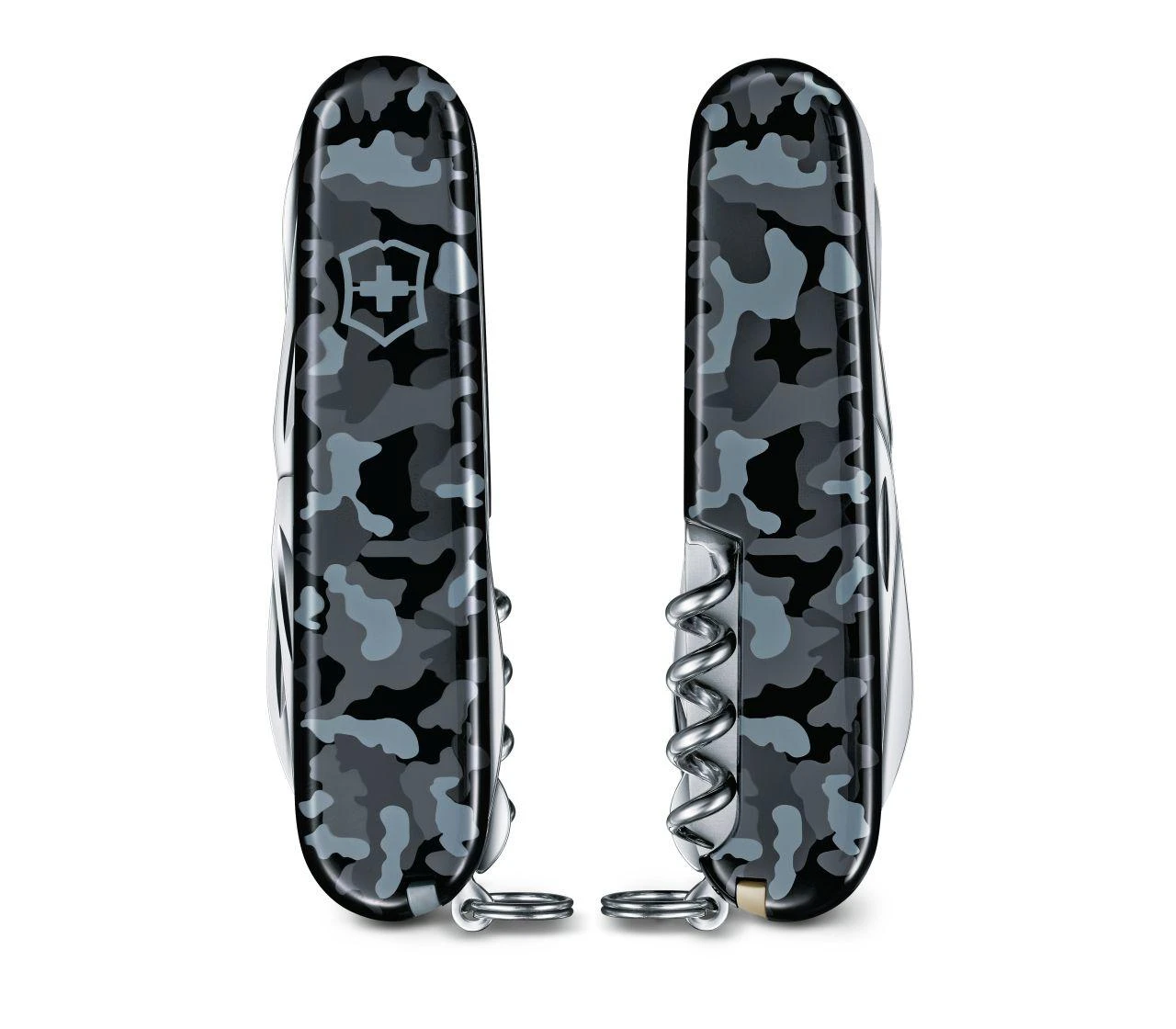 Šveicarija Victorinox Huntsman navy camo peilis