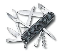 Šveicarija Victorinox Huntsman navy camo peilis