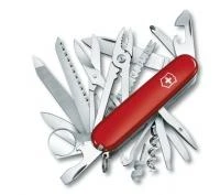 Victorinox Swiss Champ peilis su visais išskleistais įrankiais