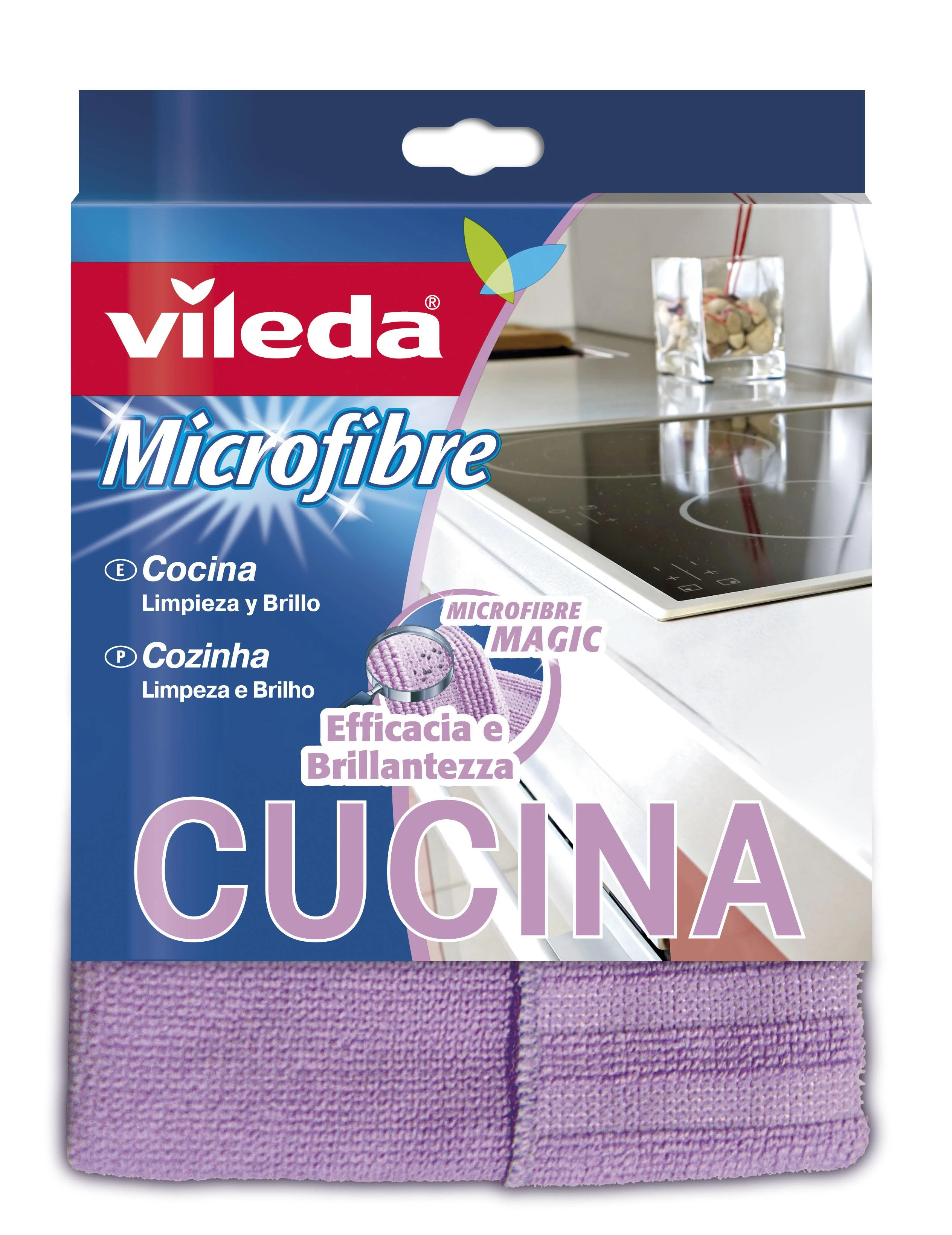 Mikropluošto šluostė Vileda 2in1 1vnt