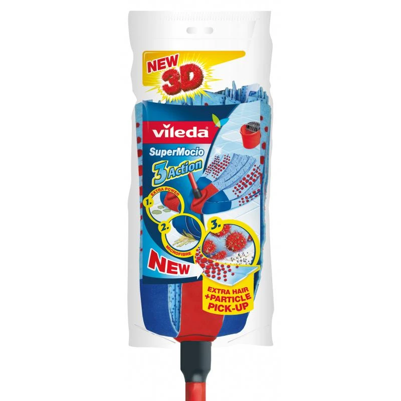 Šluostė Vileda 3Action Velour XL