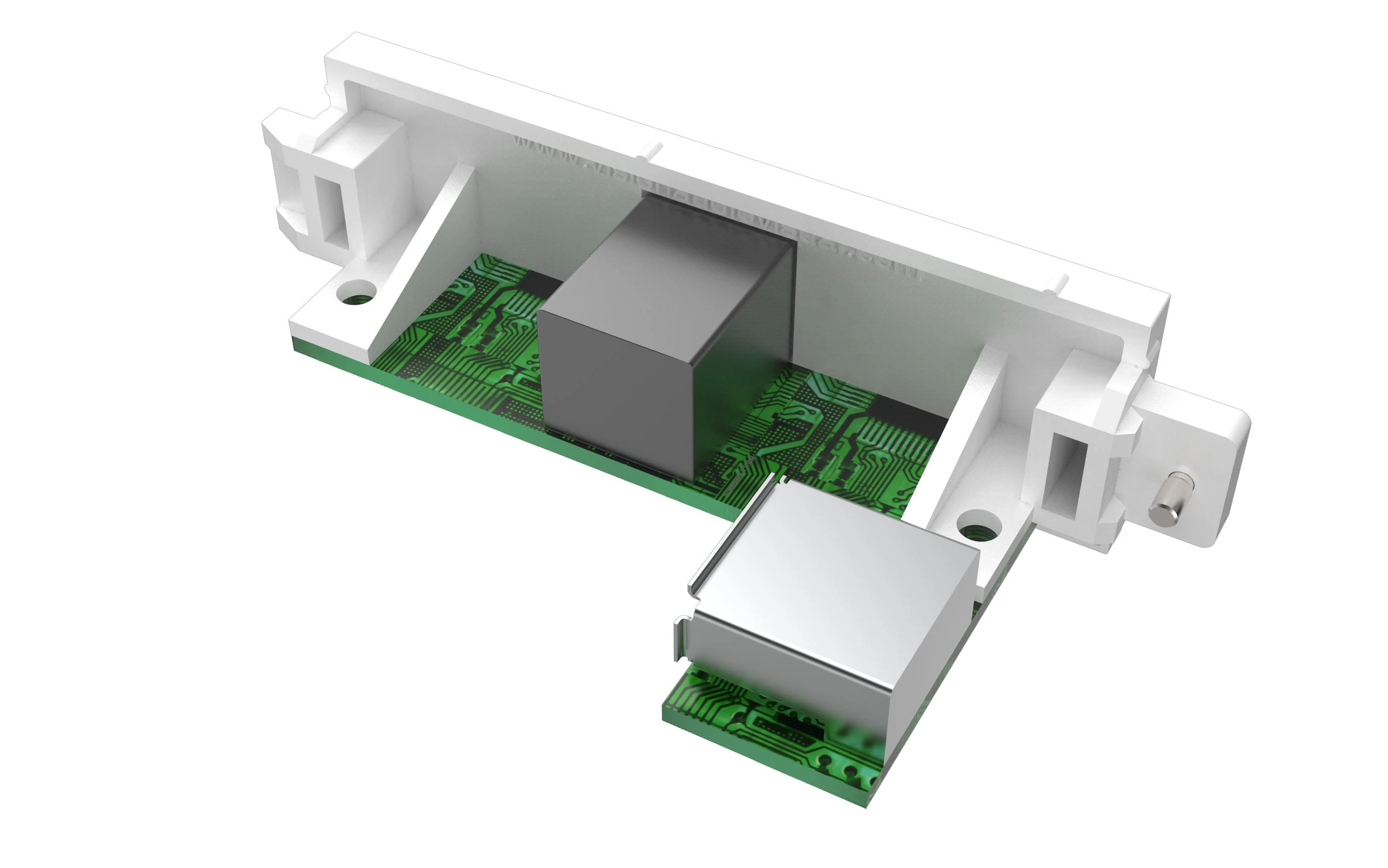Vision TC3 USBB - USB - Baltas - 64 mm - 34 mm - 21 mm