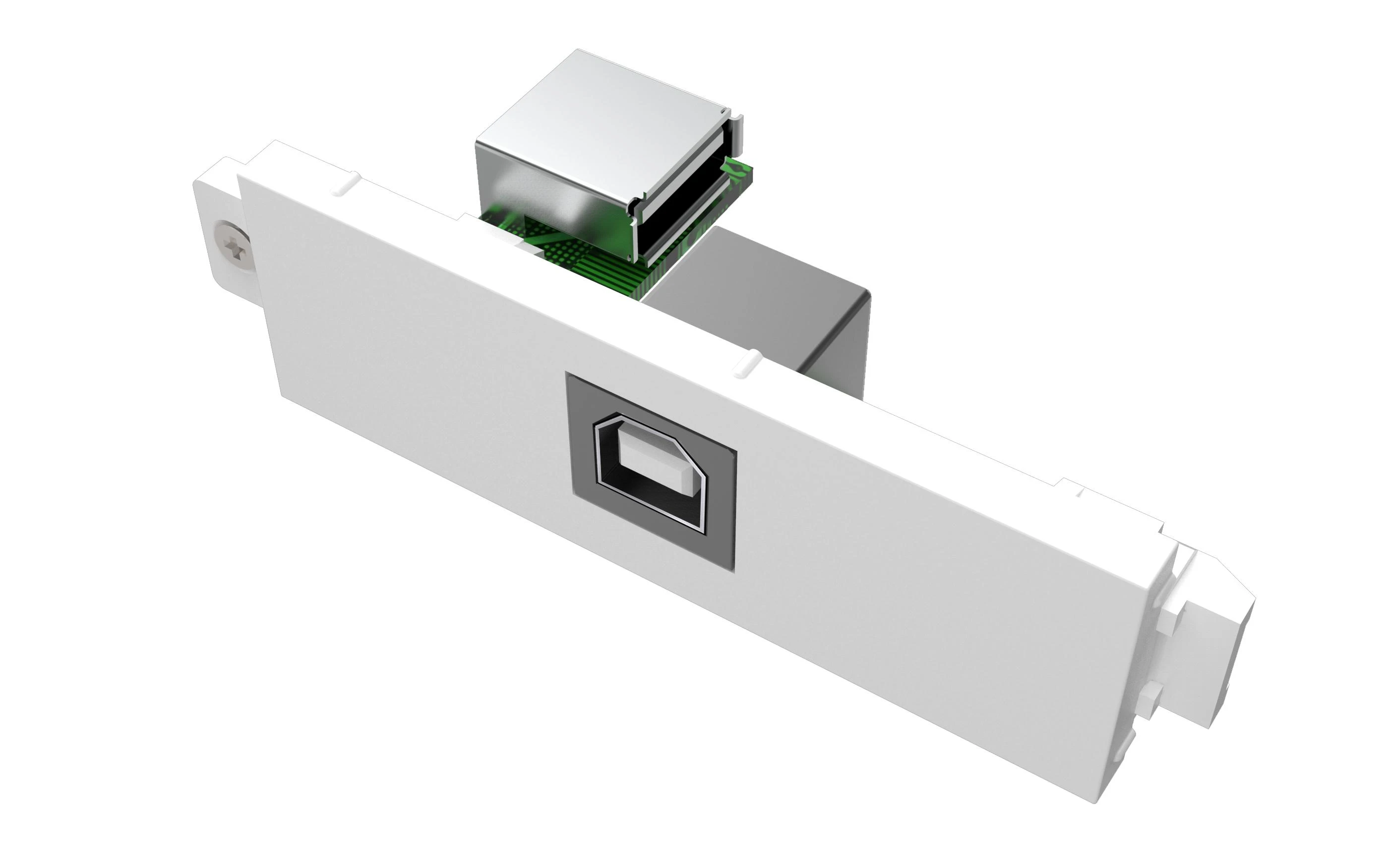 Vision TC3 USBB - USB - Baltas - 64 mm - 34 mm - 21 mm
