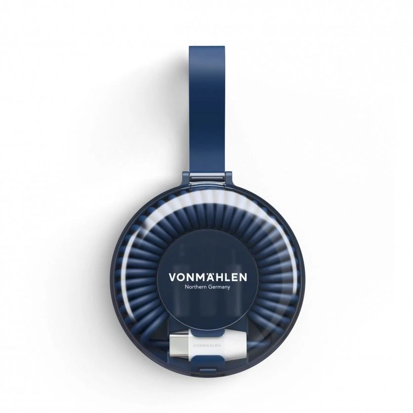 USB vonmählen USB-A + USB-C - USB-C + Lightning 0.75 m Mėlyna (ALC00003)