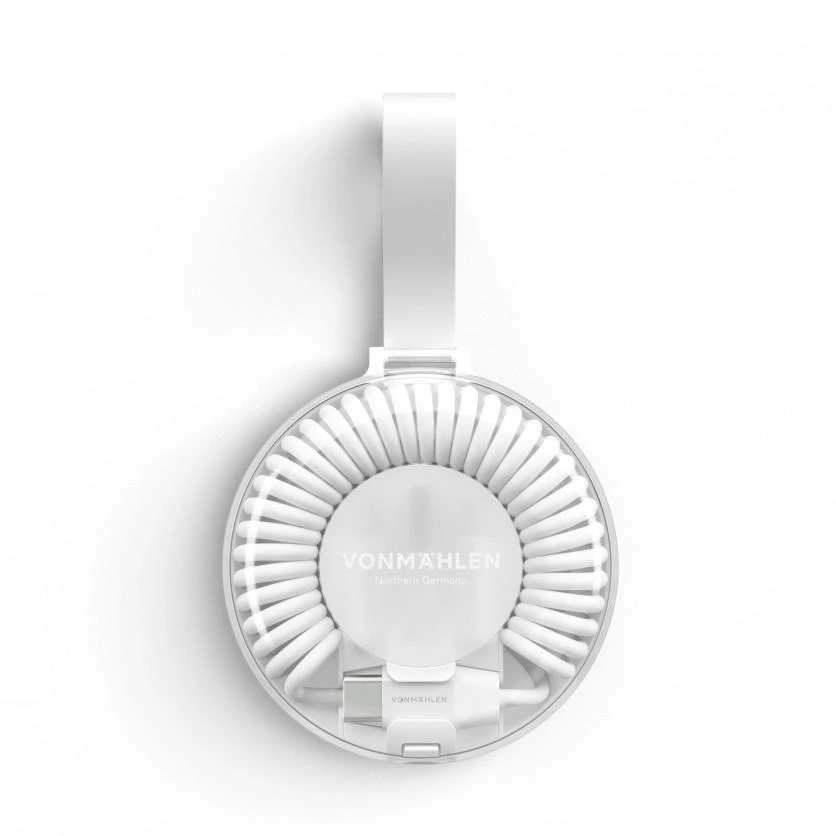 USB kabelis Vonmählen USB-A + USB-C - USB-C + Žaibas 0,75 m baltos (ALC00002)