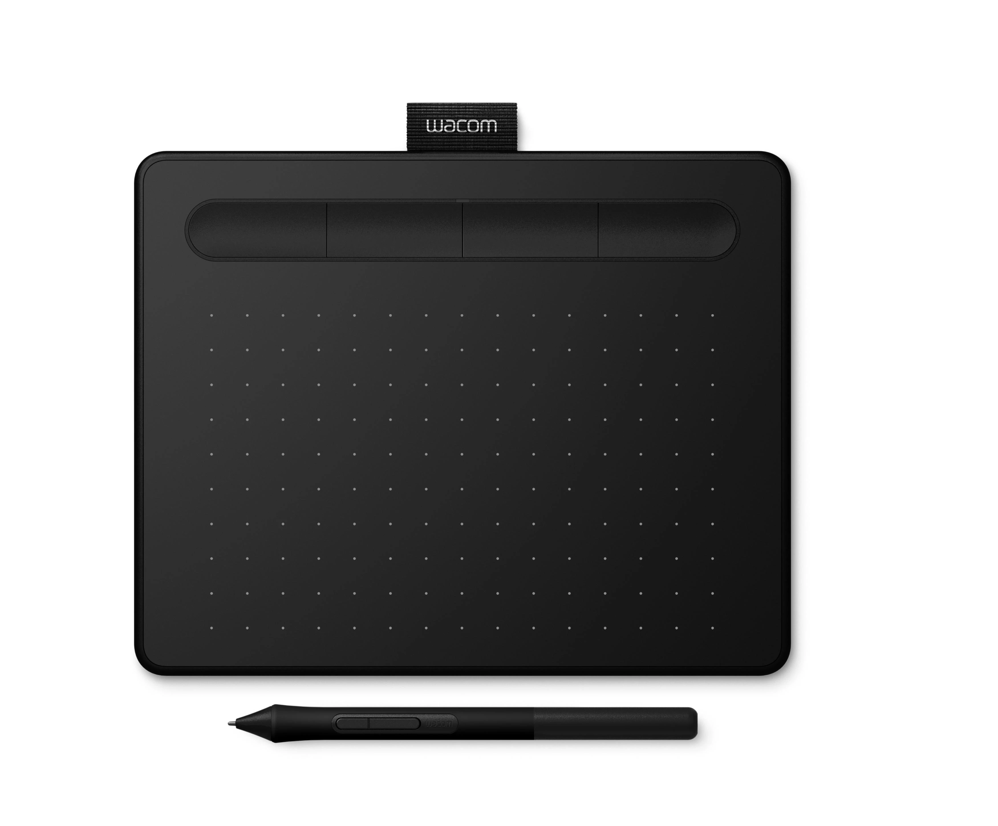 Grafinė planšetė Wacom Intuos S su pieštuku (CTL-4100K-N), Juoda