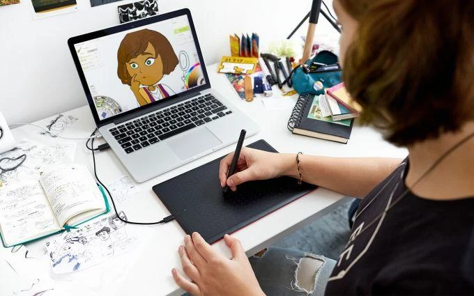 Grafinė planšetė Wacom One M CTL-672 su pieštuku