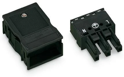 Wago Kištukinis lizdas su korpusu 3P 250V (770- 103)