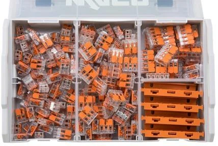 Wago PROFI-SET 221 jungčių rinkinys su L-BOXX mini dėklu (887-952)