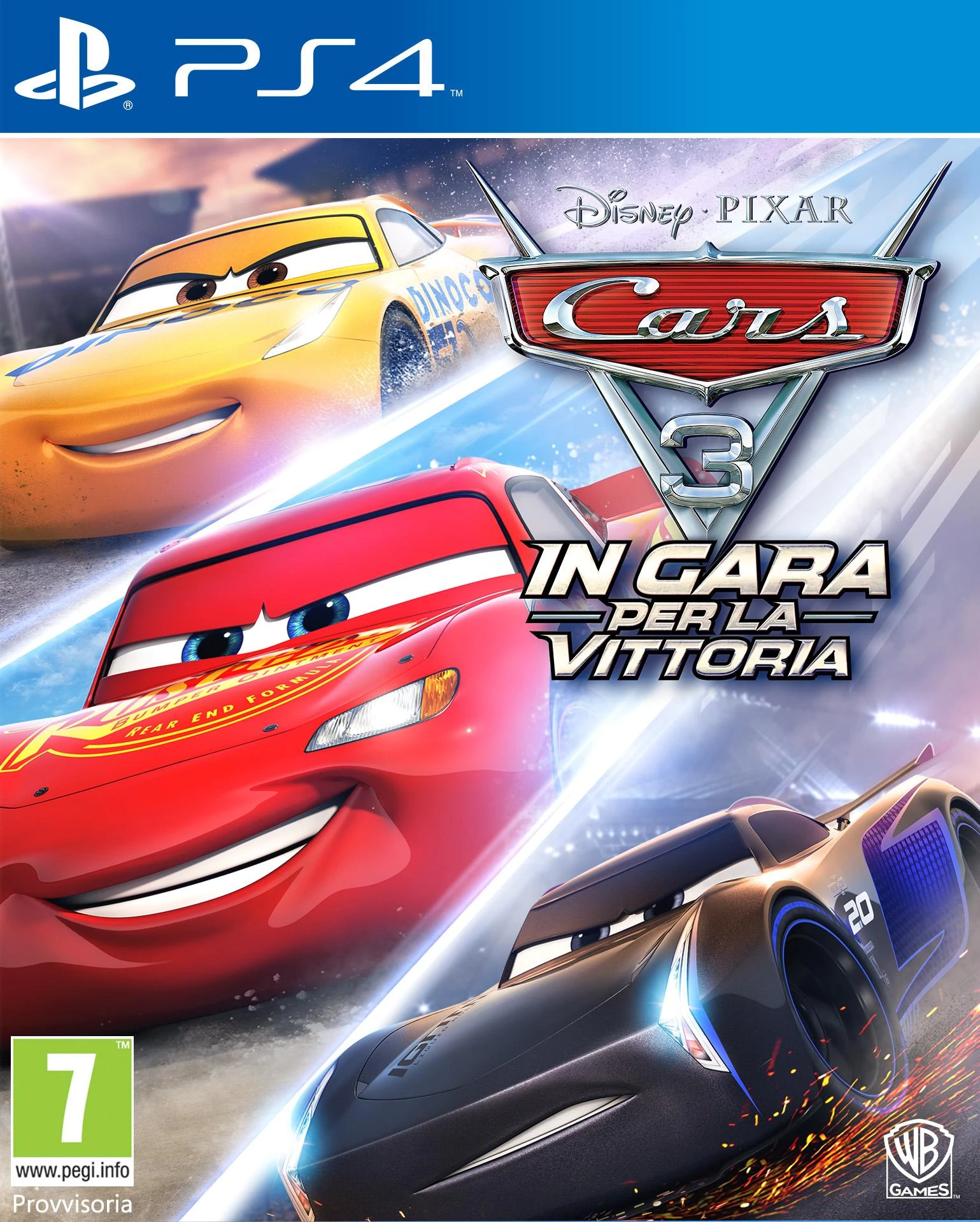 Sony WARNER BROS. „Cars 3: Driven to Win“ PS4