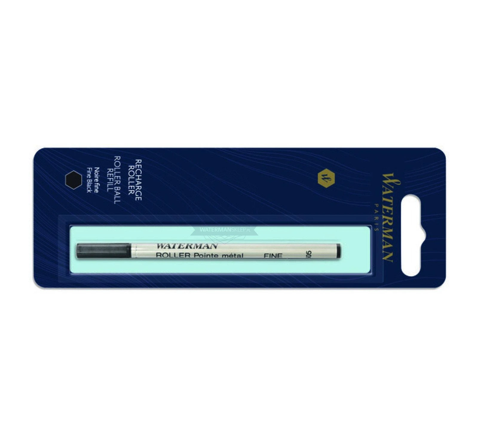 Parker Šerdelė rašikliui WATERMAN, F, juoda