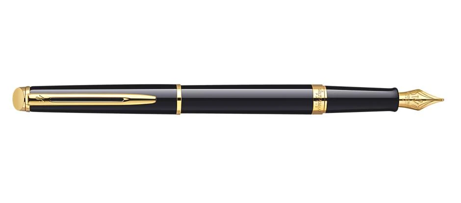 Waterman Pióro Waterman Füllfederhalter Hemisphere Lack Juodas M Blau (S0920630)