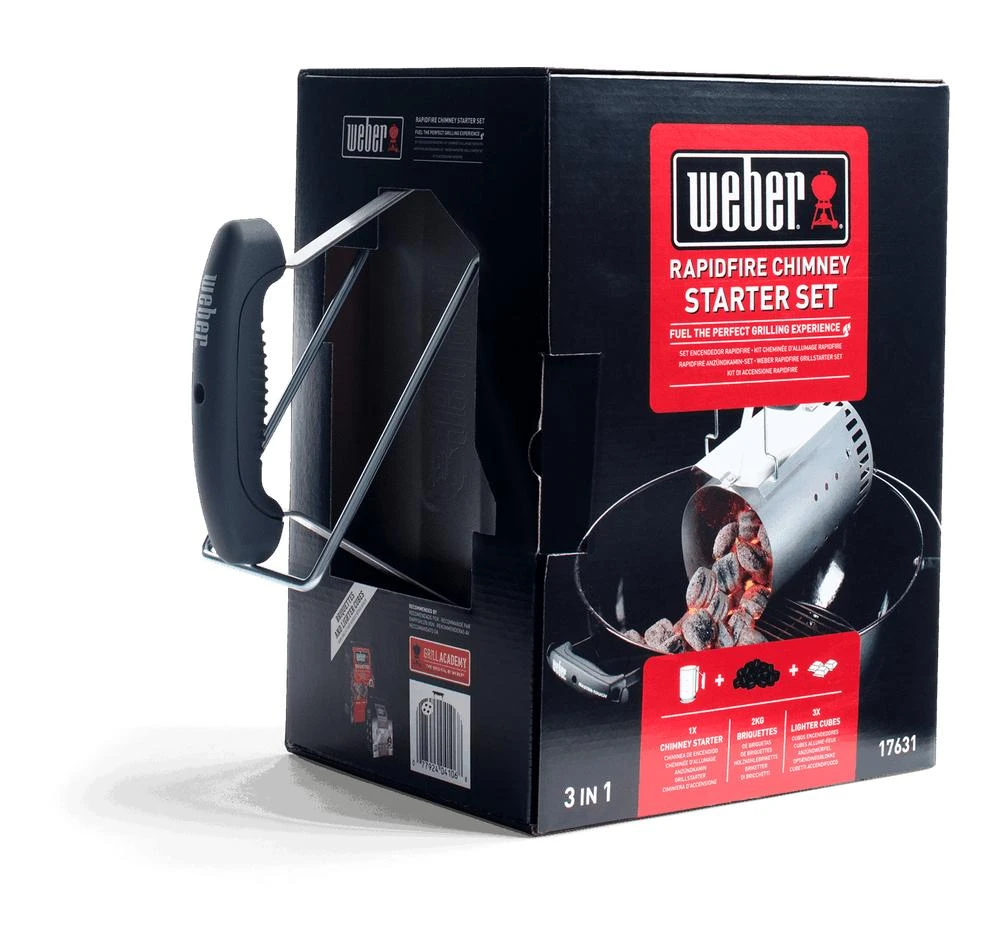 Weber 3-in-1 greito gaisro kamino paleidimo rinkinys