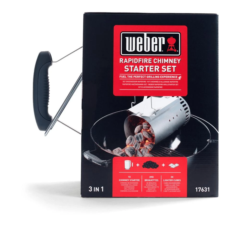 Weber 3-in-1 greito gaisro kamino paleidimo rinkinys