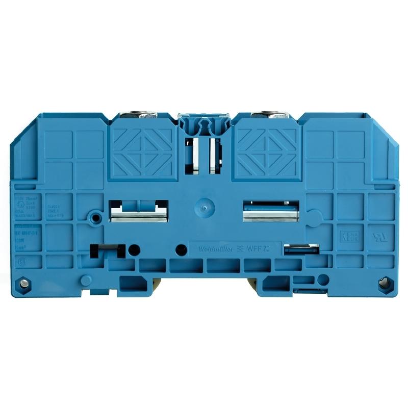 Weidmuller 1028480000 2 laidų šynų gnybtų blokas 70 mm² mėlynas Ex WFF 70 BL 1028480000