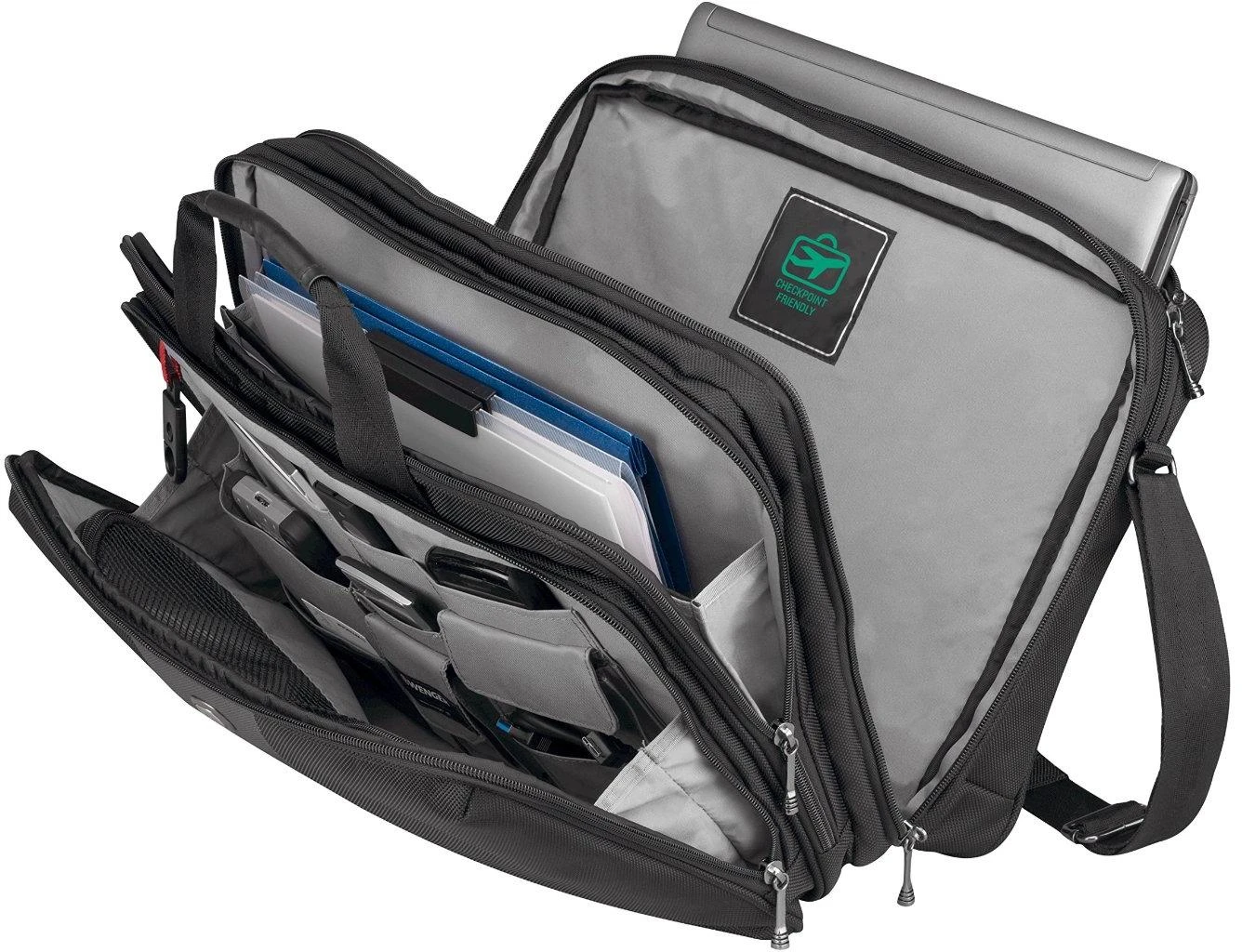 Bag for laptop WENGER legacy 600655 (17 ", juodos spalvos)