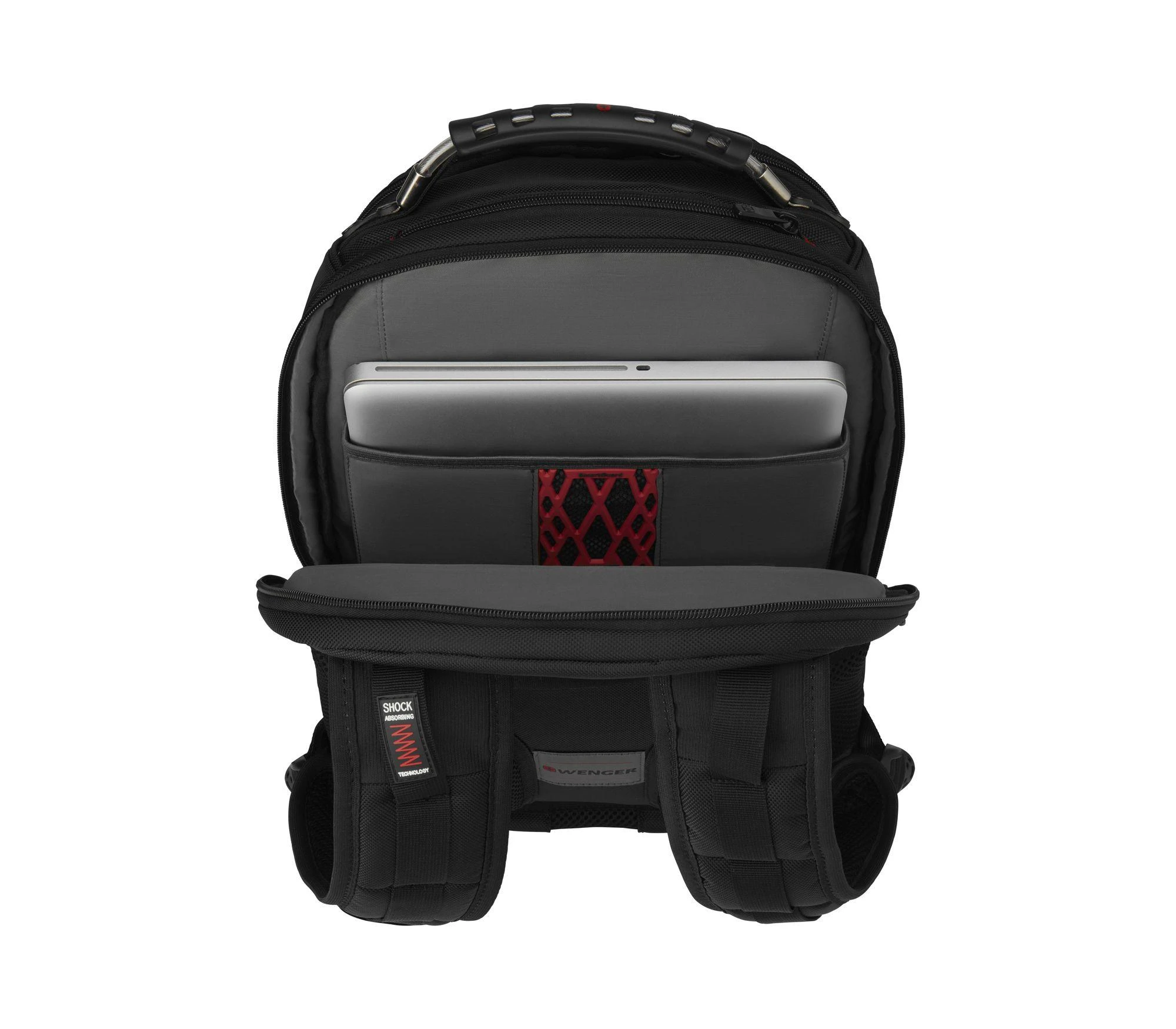 Wenger Ibex Ballistic Deluxe nešiojamojo kompiuterio kuprinė 16 juoda