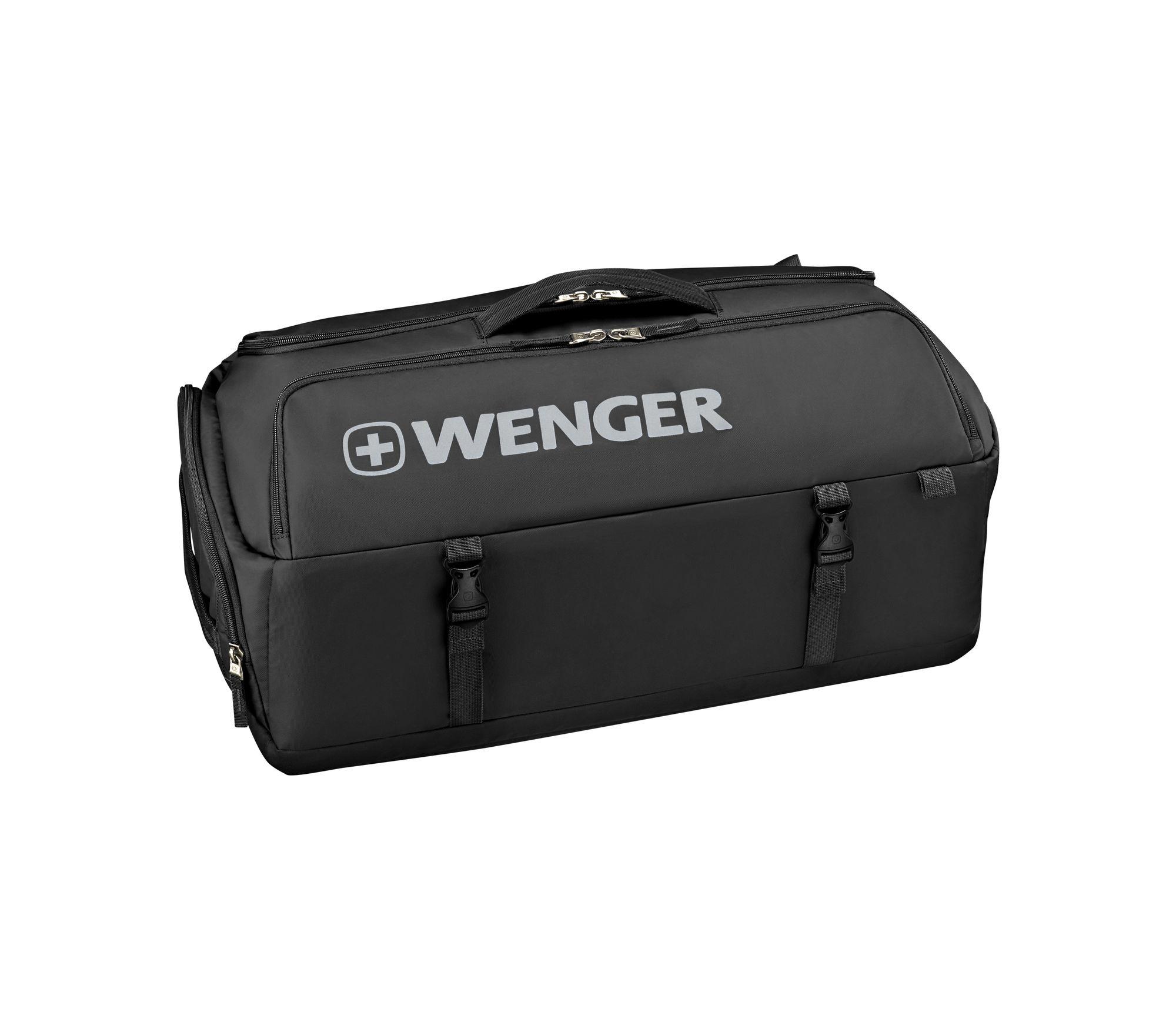 Sportinis krepšys Wenger, XC Hybrid 3-Way Carry Duffel, 61l, juodas