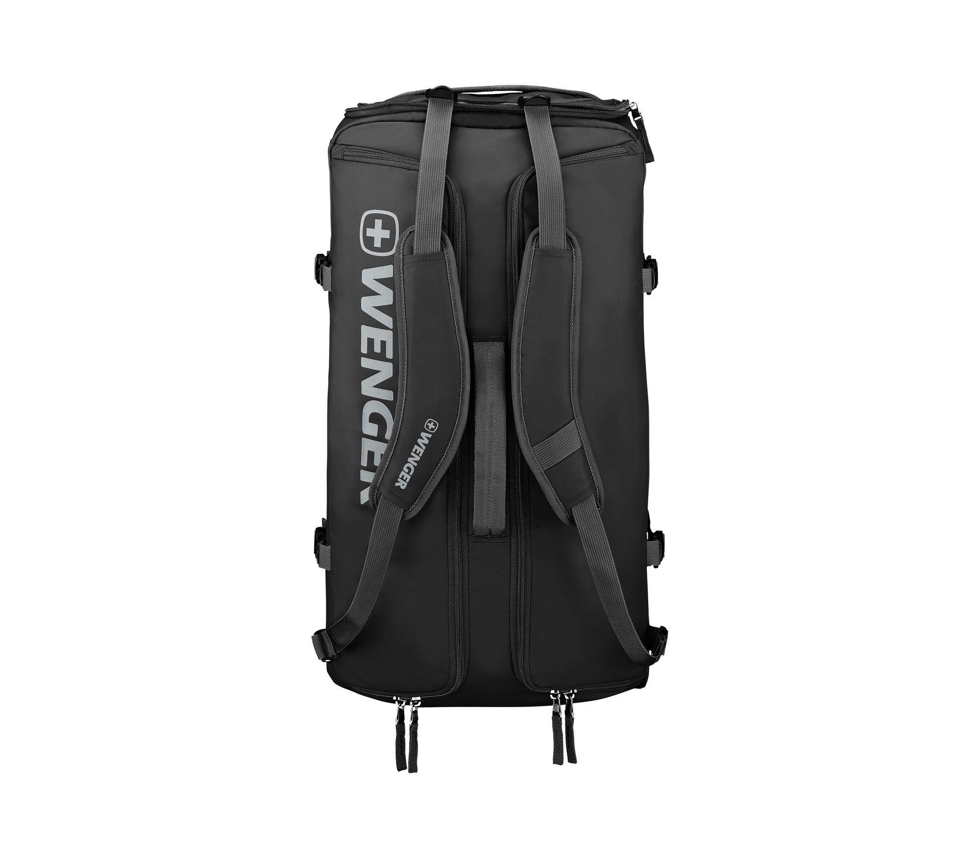 Sportinis krepšys Wenger, XC Hybrid 3-Way Carry Duffel, 61l, juodas