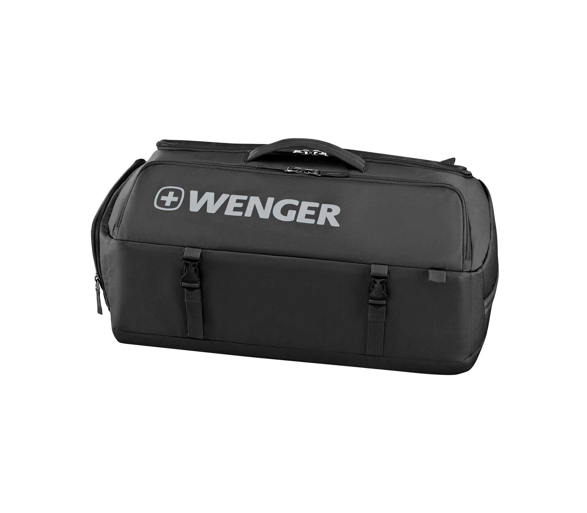 Sportinis krepšys Wenger, XC Hybrid 3-Way Carry Duffel, 61l, juodas