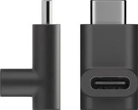Goobay USB-C kampinis adapteris, 90 laipsnių jungtis