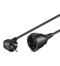 Goobay maitinimo laido ilgintuvas 3,0 m juodas - 93093