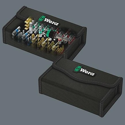 61 dalies sukimo antgalių rinkinys WERA Bit-Safe 61