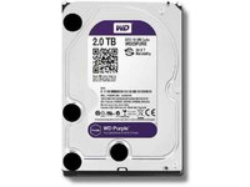 Western Digital Violetinė WD20PURZ 5400 RPM, 2000 GB