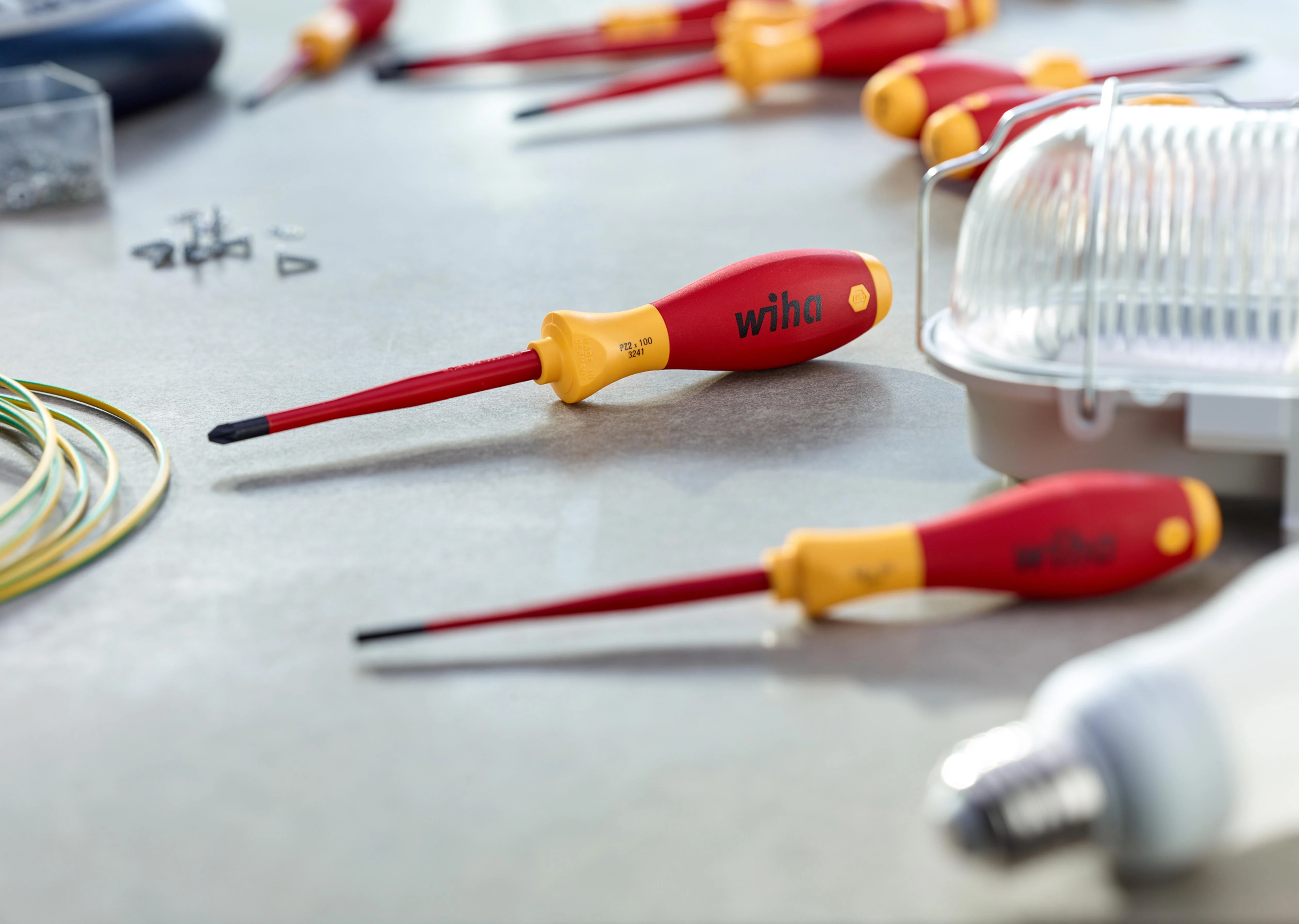 Atsuktuvų WIHA rinkinys 3201SF SATZ, 12 vnt. Elektrikams 1000 V
