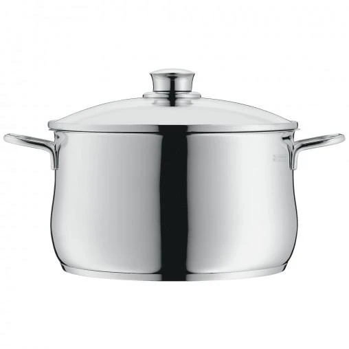 Puodų rinkinys, 4pc, WMF 07.3004.9990 4, Nerūdijantis plienas, Indaplovė proof, Lid included